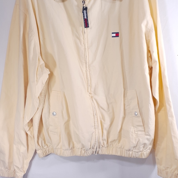 Tommy Hilfiger Light Weight Jacket Yellow Size xl - Picture 4 of 4